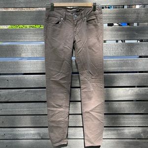 American Eagle Stretch Skinny Jean Khakis Size 00 Regular